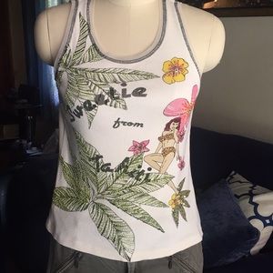 Havenbleu ribbed tank top size medium